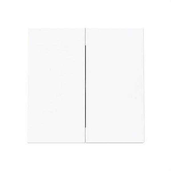 NIESSEN 8911 BT Tecla doble interruptor / conmutador Serie Alba blanco mate