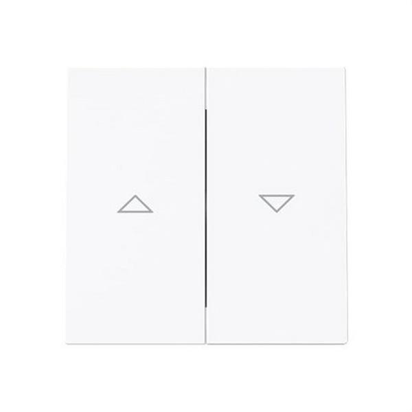 NIESSEN 8944 BL Tecla interruptor / pulsador persianas Serie Alba blanco brillo