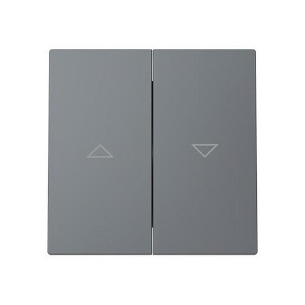 NIESSEN 8944 GR Tecla interruptor / pulsador persianas Serie Alba gris mate