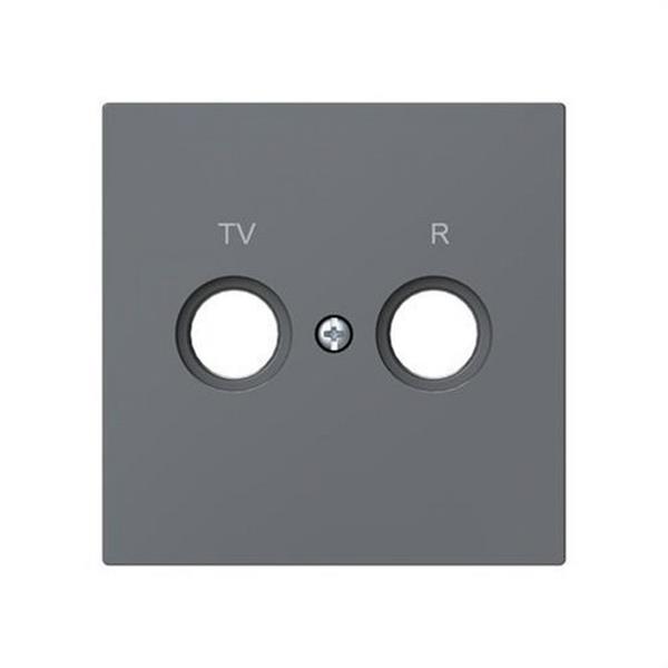 NIESSEN 8950 GR Tapa toma TV/R Serie Alba gris mate