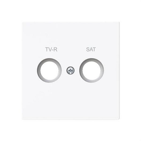 NIESSEN 8950.1 BT Tapa toma TV-R/SAT Serie Alba blanco mate