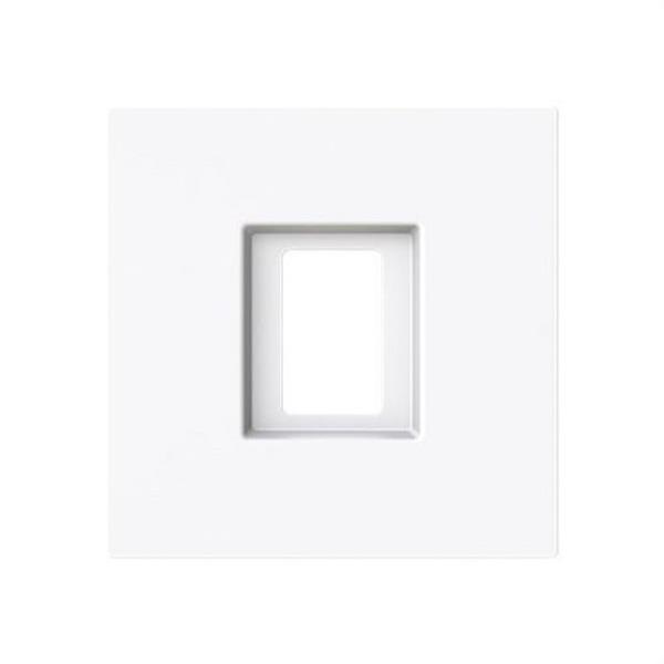 NIESSEN 8955 BL Tapa toma VDI simple Serie Alba blanco brillo