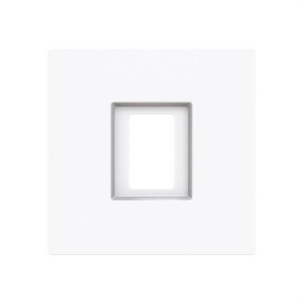 NIESSEN 8955 BT Tapa toma VDI simple Serie Alba blanco mate