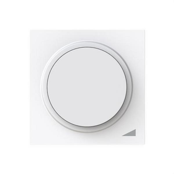NIESSEN 8960.2 BT Tapa + botón regulador giratorio Serie Alba blanco mate