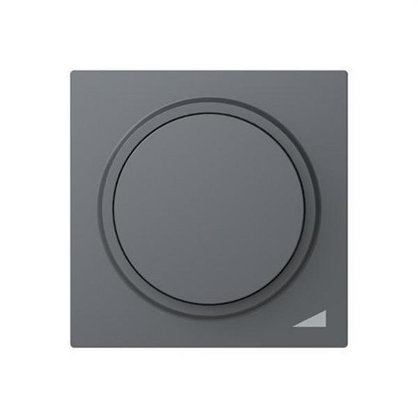 NIESSEN 8960.2 GR Tapa + botón regulador giratorio Serie Alba gris mate