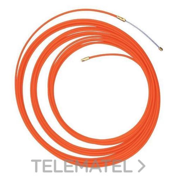XB COMPONENTS GPN-30-D Guía pasacables GPN resistencia tracción 165KgF diámetro 4mm 30m PA naranja neón