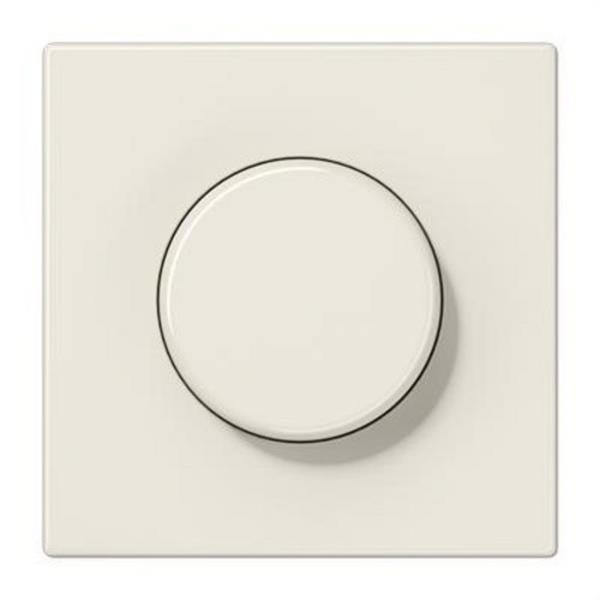 JUNG LS1940 *Placa regulador botón blanco marfil