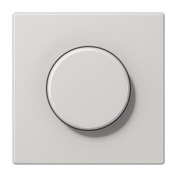 JUNG LS1940LG Placa regulador botón gris claro