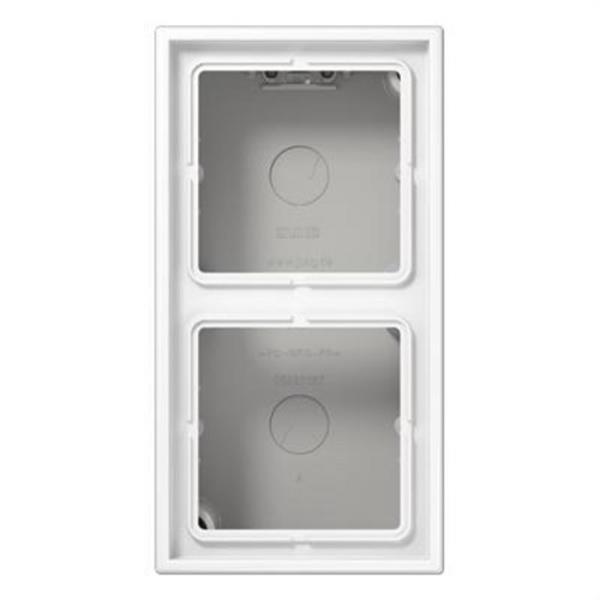 JUNG LS582AWW Caja superfície doble 152x81x47mm blanco alpino