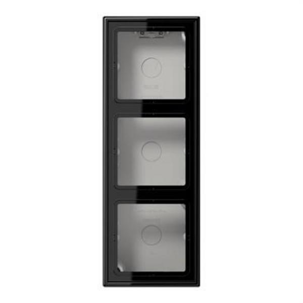 JUNG LS583ASW Caja superfície triple 223x81x47mm negro
