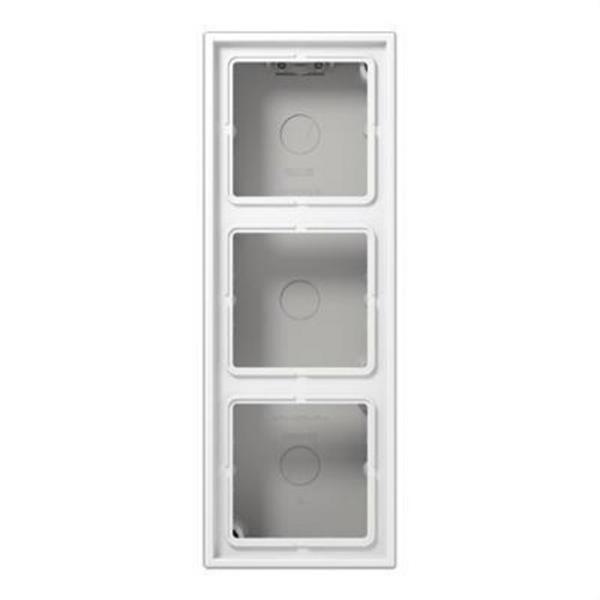 JUNG LS583AWW Caja superfície triple 223x81x47mm blanco alpino