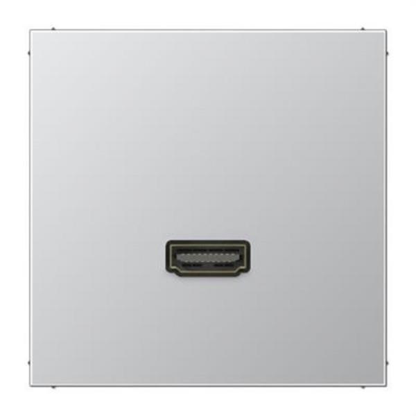 JUNG MAAL1112 Placa HDMI aluminio para Serie LS