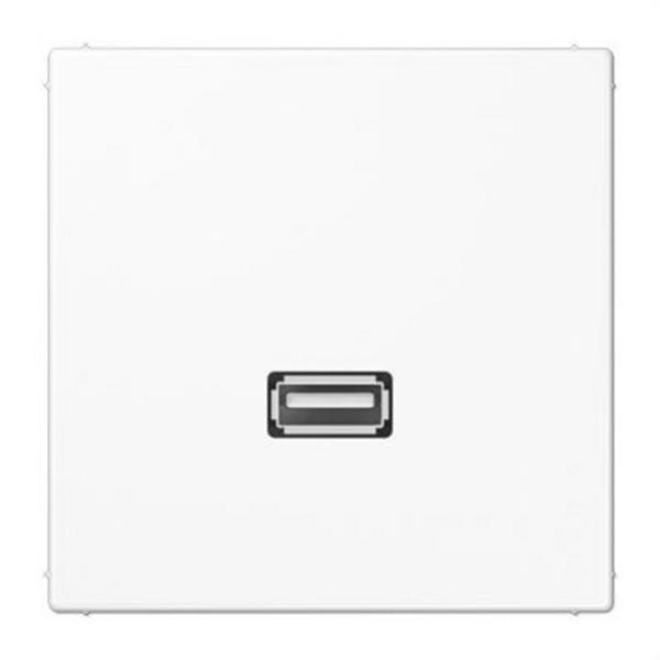 JUNG MALS1122WW Placa USB blanco alpino para Serie LS