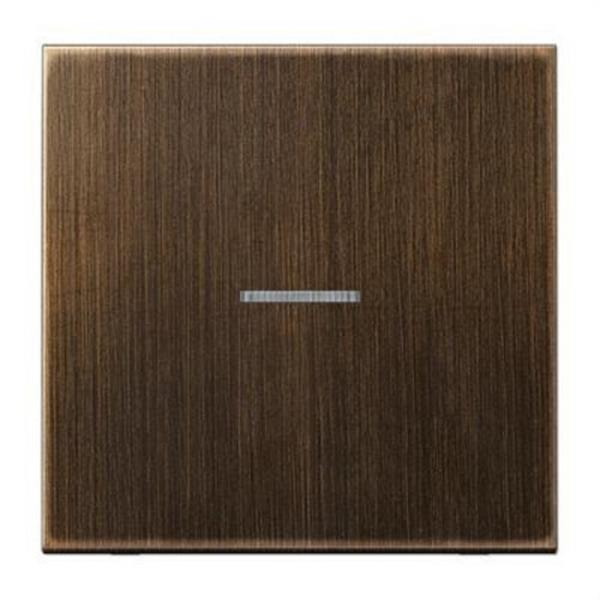 JUNG ME2990KO5AT Tecla sencilla con visor latón antik