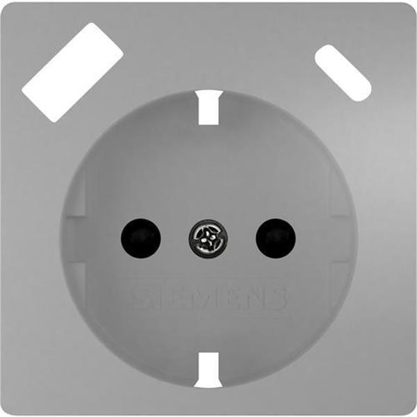 BJC 5UH10725AM10 Tapa schuko MIRO USB AC, aluminio metal
