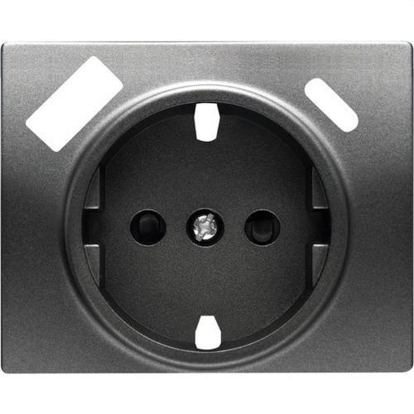 BJC 22724-USBC-AC Tapa schuko MEGA USB AC, antracita cosso