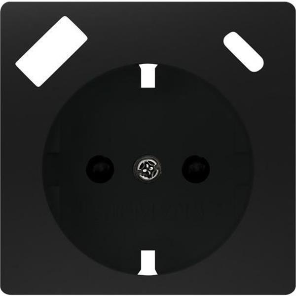BJC 5UH10725SB10 Tapa schuko MIRO USB AC, negro mate