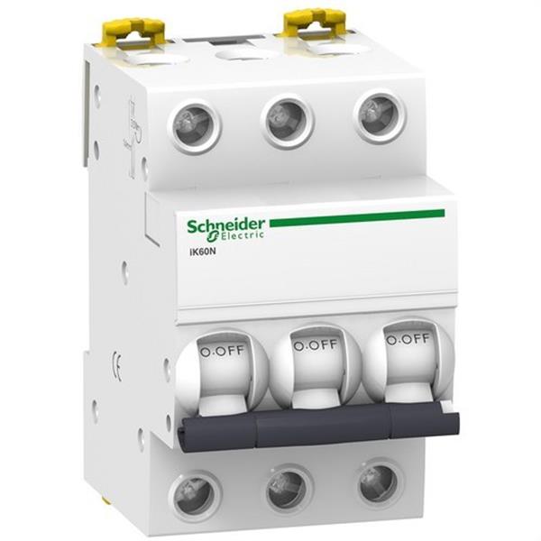 SCHNEIDER ELECTRIC A9K24363 Interruptor automático magnetotérmico iK60N 3P 63A curva-C