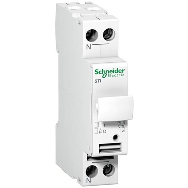 SCHNEIDER ELECTRIC A9N15646 Portafusibles seccionador STI 1P+N 500V