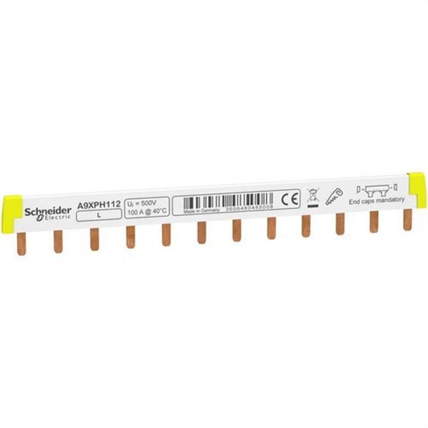 SCHNEIDER ELECTRIC A9XPH112 Peine unipolar 24 pasos K60N C60 ID