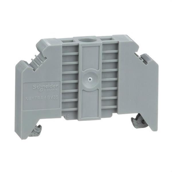 SCHNEIDER ELECTRIC NSYTRAABV35 Soporte final con tornillo para carril