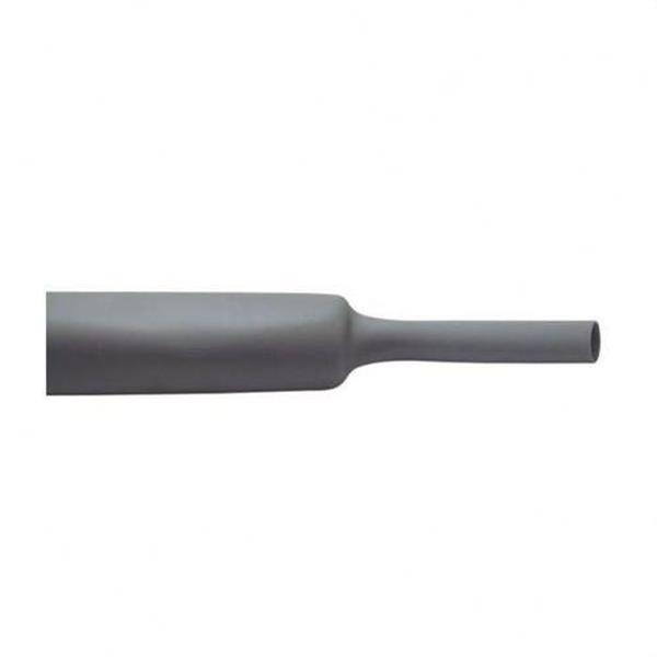 CELLPACK 457345 Tubo termoretractil pared delgada sin adhesivo SR1F 4,8-2,4 gris en tiras de 1m (Caja 10 ti