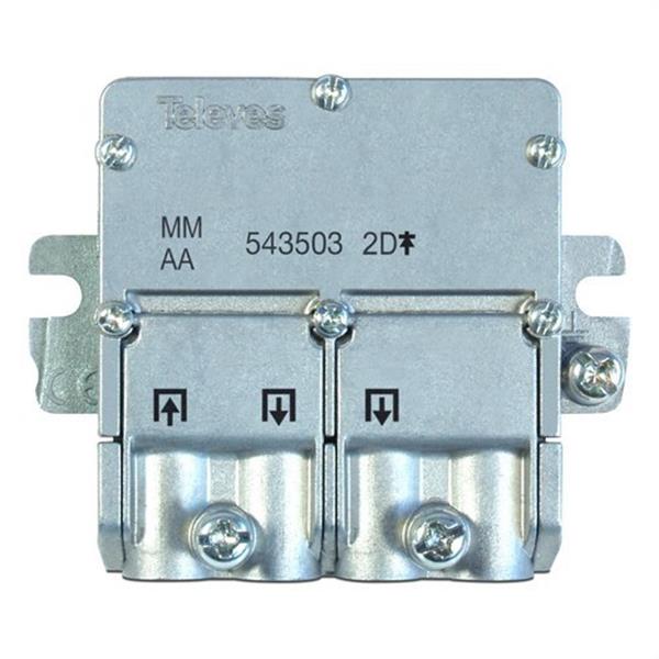 TELEVES 543503 Mini repartidor 5 2400MHz Easyf 2D 4,3/4dB