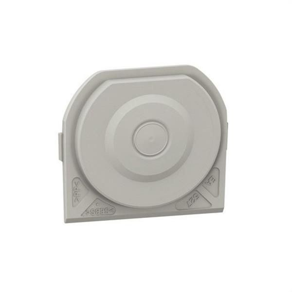 LEGRAND 069596L Membrana Plexo 1 salida, Ø hasta 25mm, gris