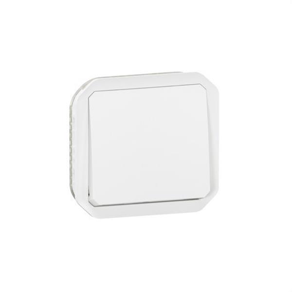 LEGRAND 069631L Pulsador NA+NC Plexo modular, 10A, blanco