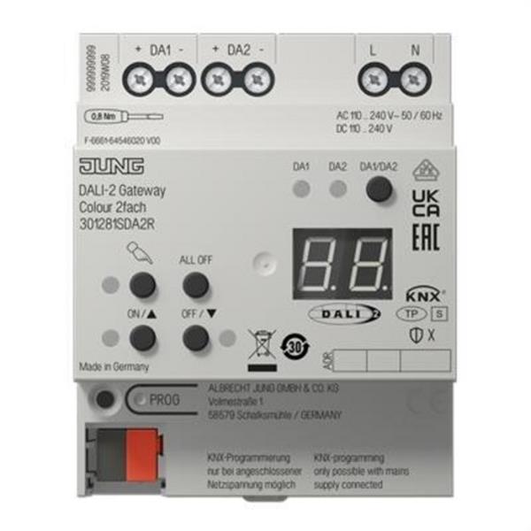 JUNG 301281SDA2R Interface KNX DALI-2 2 fases
