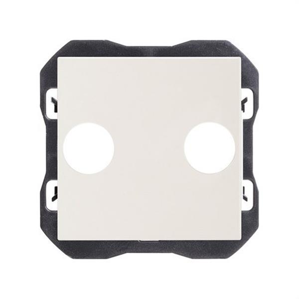 SIMON 20000053-190 Tapa para toma R-TV + satélite SIMON 270 - EMPOTRAR