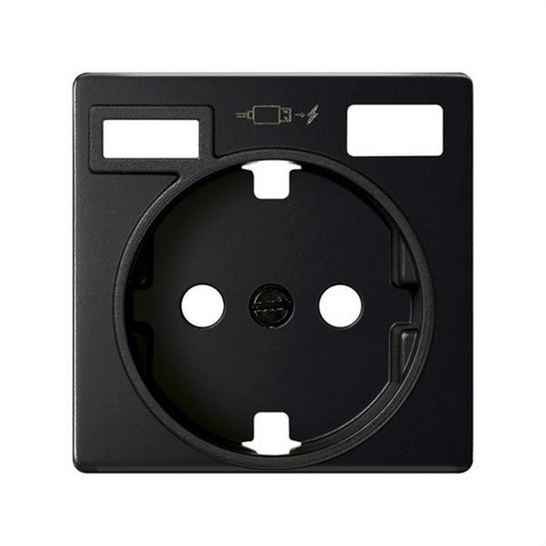 SIMON 8200050-098 Tapa base enchufe schuko SERIE 82 CONCEPT - EMPOTRAR con 2 USB C + A
