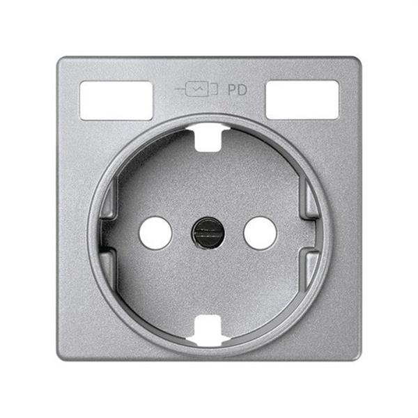 SIMON 8200061-093 Tapa base enchufe schuko SERIE 82 - EMPOTRAR con 2 USB C + C
