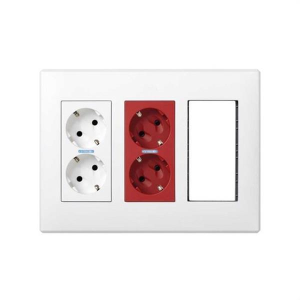 SIMON 51000309-030 Kit puesto de trabajo personalizable SIMON 500 CIMA blanco