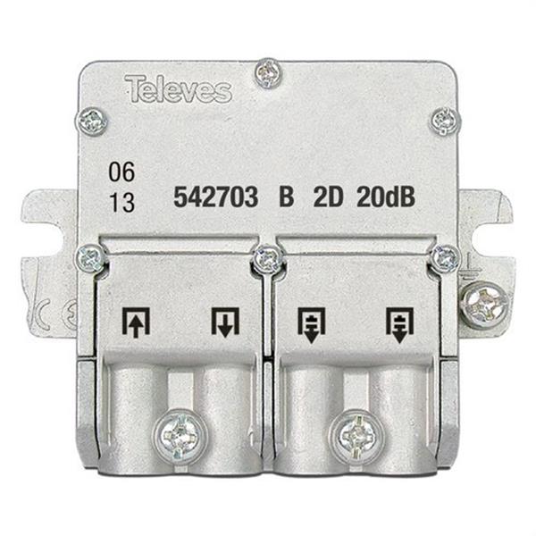 TELEVES 542703 Mini derivación 5 2400MHz Easyf 2D 21dB B