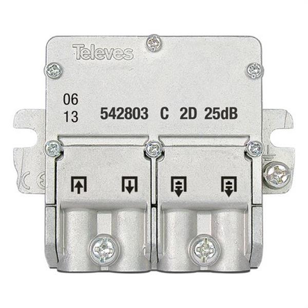 TELEVES 542803 Mini derivación 5 2400MHz Easyf 2D 25dB C