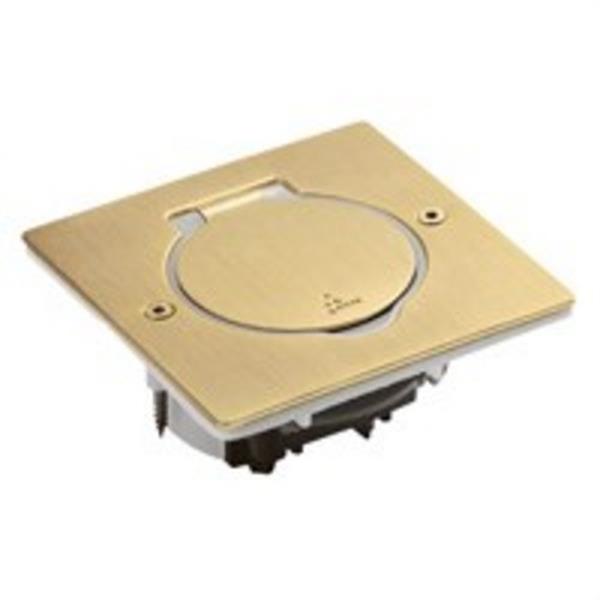 LEGRAND 089710 Caja suelo 2 módulos IP44 bronce