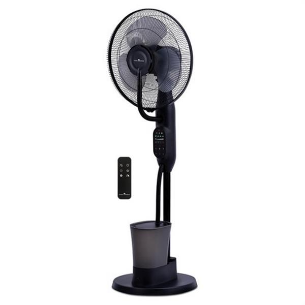 GABARRON 90920055 Ventilador nebulizador de agua BRUME 43x40x125cm 75W negro