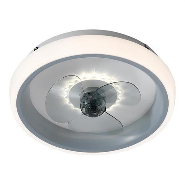 CONALUX IBIZA-G Ventilador gris 48W CDC (motor DC)