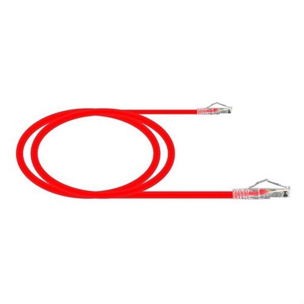 KEYNET SYSTEMS TL-6AUTB26-03R Latiguillo Cat6/6A U/UTP 26 AWG flex contactos 15µ" LSZH-FR rojo 3m