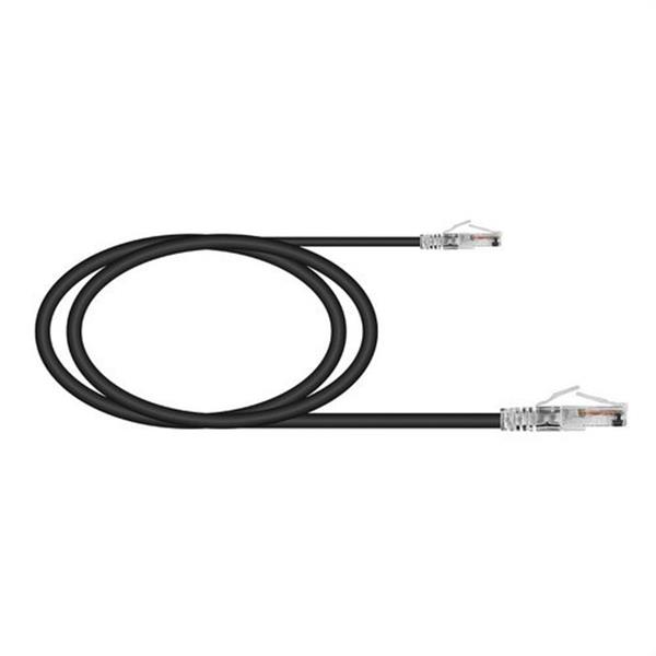 KEYNET SYSTEMS TL-6AUTB26-05N Latiguillo Cat6/6A U/UTP 26 AWG flex contactos 15µ" LSZH-FR negro 5m
