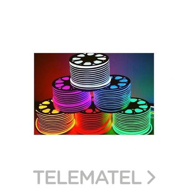 QUOLED 0016-220-1ROJ NEON LED 1 LADO 220V 12W/M 180° IP65 1m ROJO