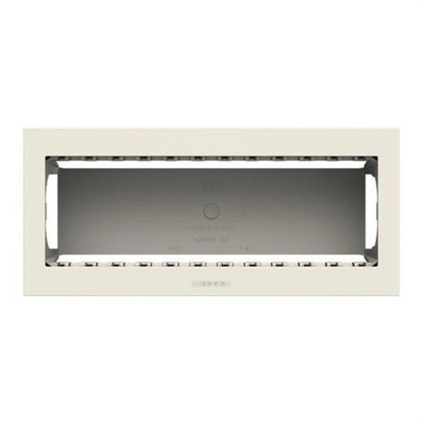 NIESSEN N2696 BL Caja superficie 6 módulos blanco
