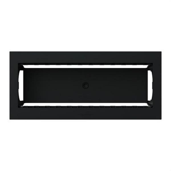 NIESSEN N2696 NT Caja superficie 6 módulos negro