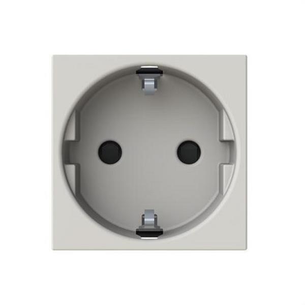 NIESSEN N2288 DN Base enchufe 2P+T con protector inferior duna