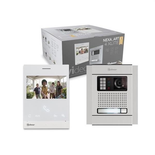 GOLMAR 12205112 Kit videoportero Nexa N5110/ART 4 XLITE 1P con tecnología 2 hilos