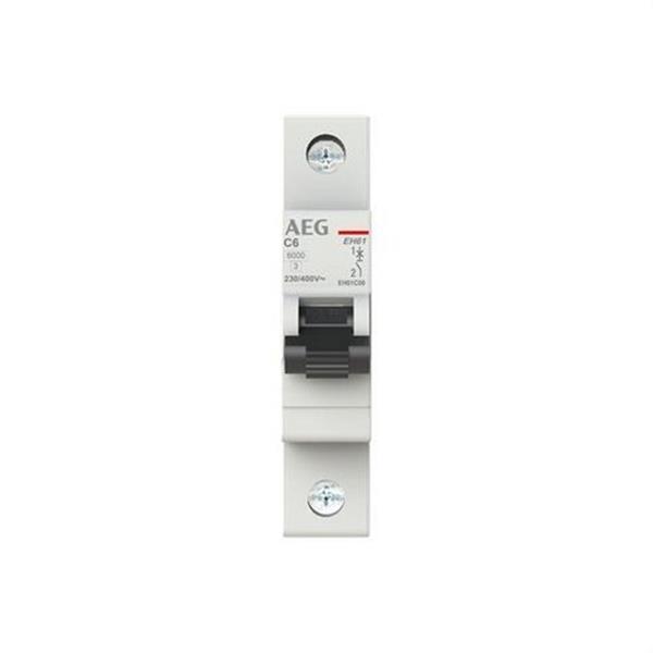 AEG Baja Tensión 2CDS251086R0064 Interruptor magnetotérmico EH60 1P 6A C