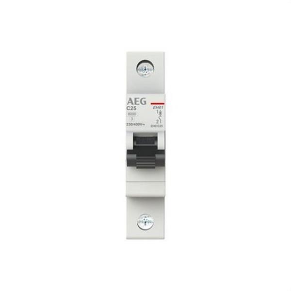 AEG Baja Tensión 2CDS251086R0254 Interruptor magnetotérmico EH60 1P 25A C