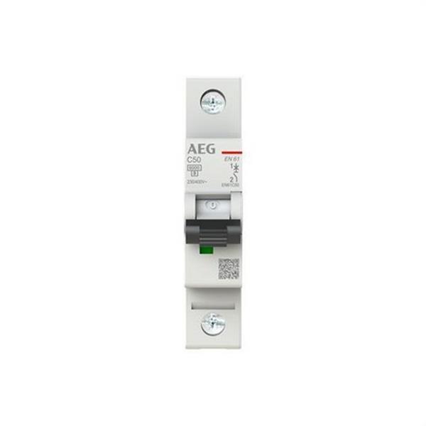 AEG Baja Tensión 2CDS251088R0504 Interruptor magnetotérmico EN60 1P 50A C