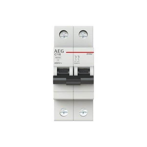 AEG Baja Tensión 2CDS252086R0164 Interruptor magnetotérmico EH60 2P 16A C